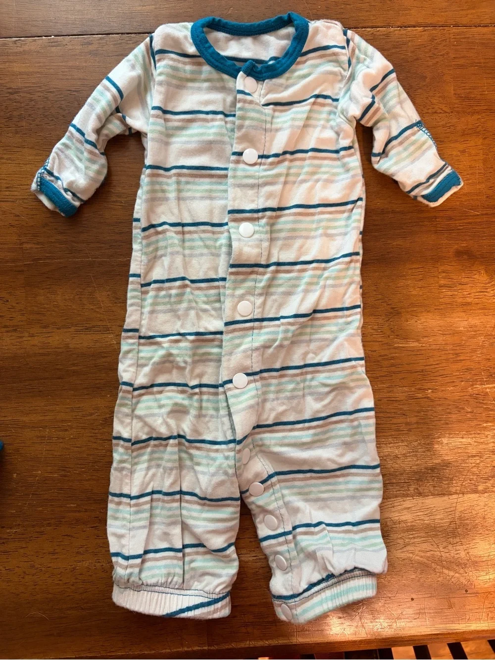 Bamboo Micro Preemie (4-6lbs) KicKee Pants Layette Converter Gown